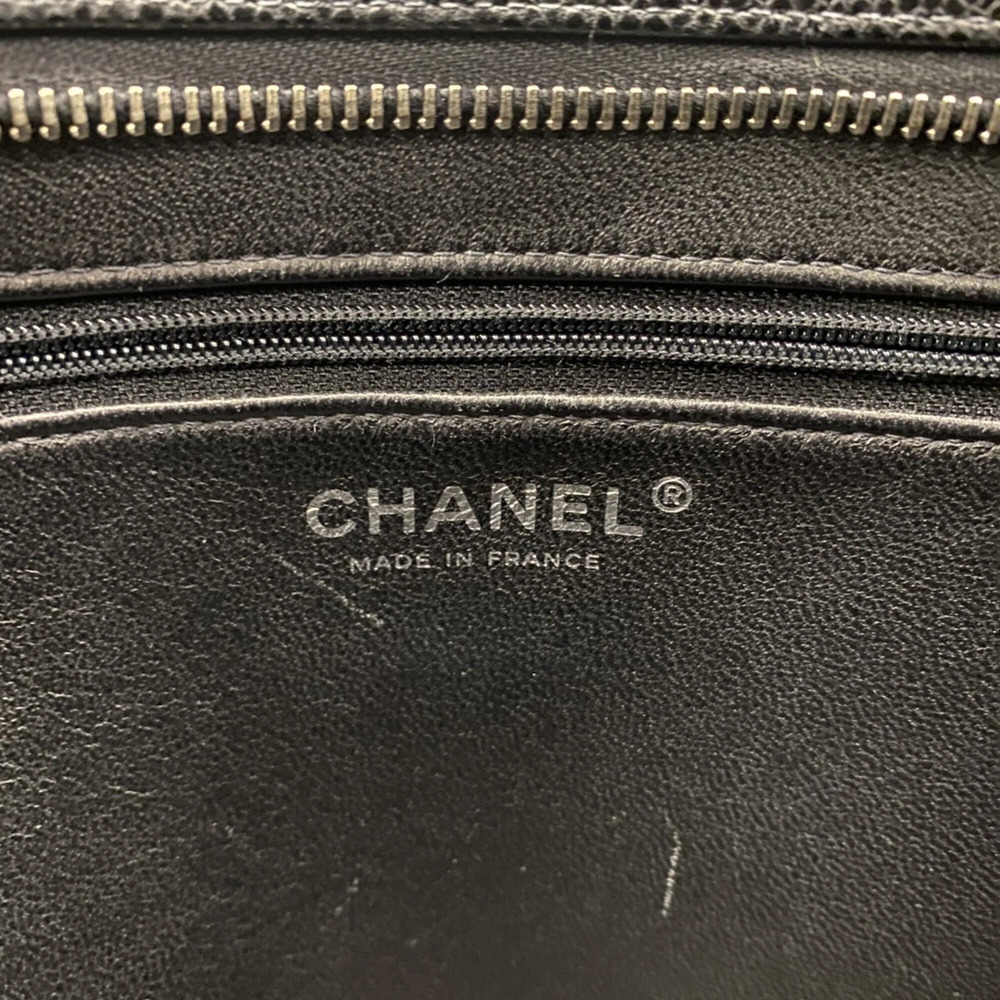 CHANEL Black Caviar Leather Reissue Tote Bag - Picture 5 of 11